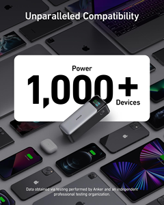 Banco de Energía para <span class=keywords><strong>Anker</strong></span> <span class=keywords><strong>737</strong></span>, Cargador Portátil para Laptop de 140W Máx. con 3 Puertos, 24,000mAh, Pantalla Inteligente - Product Image 6