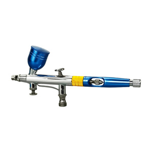 Aérographe HD-180 à double action avec buse de 0,5 mm, alimentation par gravité, vitesse réglable, pistolet de pulvérisation pour travaux artistiques, gobelet de 7,0 cc, portable - Product Image 5