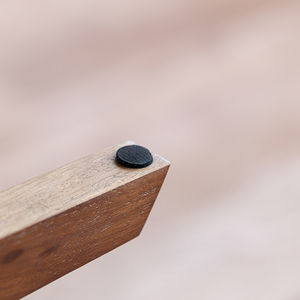 Vogel Teak/Koffietafel Klein Vierkant Massief Hout Minimalistisch Vintage Wabi-Sabi 4-Persoons Recreatie Woonkamermeubilair - Product Image 5