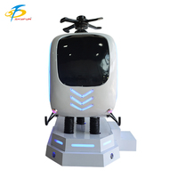 Simulateur de vol Skyfun SF-VR Modèle 9D VR, simulateur d'avion et montagnes russes VR, pour usage intérieur/extérieur, à monnayeur, pour parcs d'attractions pour enfants et centres commerciaux