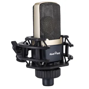 Profesyonel mikrofon kablolu mikrofon röportaj bilgisayar Karaoke topu mikrofon standı