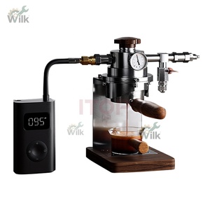 เครื่องชงกาแฟเอสเพรสโซ่ Starseeker Super58 <span class=keywords><strong>Rok</strong></span> พร้อมเครื่องบด<span class=keywords><strong>กาแฟ</strong></span>ระดับมืออาชีพ Wendougee และอุปกรณ์อัจฉริยะสำหรับการทำกาแฟ - Product Image 1