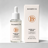 Sérum facial BOSHYUM 5 en 1 hydratant, éclaircissant, réparateur, régulateur de sébum, anti-âge, soin de la peau, 35 ml