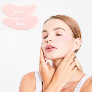 Custom Private Label Eco-friendly Vegan Care Silicone <b>Eye</b> <b>Mask</b> Patch Reusable Anti-Puffiness Anti-Wrinkle Green Tea for Dry Skin - Product Image 1