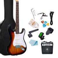 China Custom Electric Guitar With 5W Amp,Guitar Bag,Digital Tuner,Strings,Picks Hot Selling