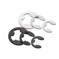 Custom High Strength 65Mn Black Oxide C Type Circlips External Retaining Rings for Shaft