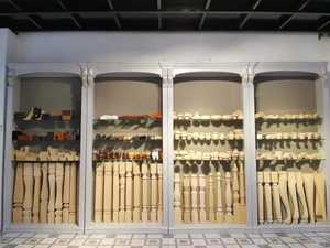 Patas Redondas de Madera Maciza de Nogal para Muebles, Soporte para Cama, Patas de Sofá de Madera con Forma de Calabaza - Product Image 4