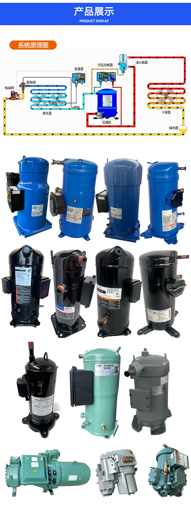 ZF40K4E-TWD-551 Low Temperature Vortex Compressor - 1 Year Warranty