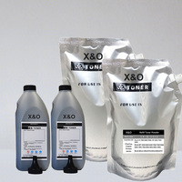Tóner Negro X&O Refill para Ricoh IM8000/MP7502/MP8002, Compatible con las Series IM 7000 8000 9000 / MP 6503-9003 / MP 5500-9002
