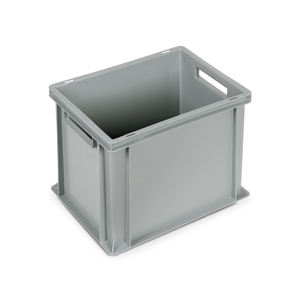 Fami Euro Box Caja de plástico de 400x300x320mm con asas abiertas y fondo reforzado - Product Image 1