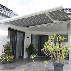 <span class=keywords><strong>2020</strong></span> Venta caliente retráctil de aluminio a prueba de agua 4x4 terraza toldo - Product Image 1