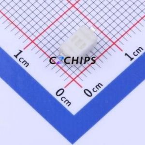 TS-1001T-AR04326 Tactile Switch SMD,6x3.5mm Switch Single Pole Single Throw Rectangle Button 2.6N Vertical Mount - Product Image 2