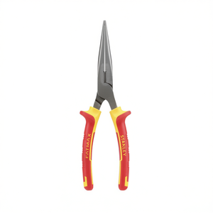 Stanley Fatmax <b>Long</b> Straight Half Round <b>Nose</b> Pliers 84-007 Made In France - Product Image 2