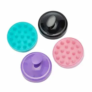 Nouveau masseur de tête en Silicone souple antidérapant, shampoing, brosse pour cuir chevelu