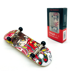 Nouveau design, vente en gros, <span class=keywords><strong>mini</strong></span> <span class=keywords><strong>skateboard</strong></span> à doigts AM/<span class=keywords><strong>PRO</strong></span>, 32 mm, 5 plis, en érable, double rocker, écologique, imperméable - Product Image 5