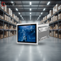 Panel PC Industrial HMI LinNuo con Procesador Intel Core, Pantalla Táctil Resistente IP65 de 12.1 Pulgadas para Sistemas MES y Recopilación de Datos SCADA