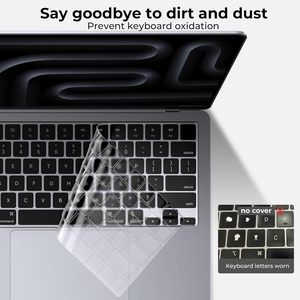 <span class=keywords><strong>Protection</strong></span> de <span class=keywords><strong>clavier</strong></span> en TPU ultra-mince de qualité supérieure pour <span class=keywords><strong>Macbook</strong></span> Neo Air <span class=keywords><strong>Pro</strong></span> 13 13.6 14 14.2 <span class=keywords><strong>15</strong></span> <span class=keywords><strong>15</strong></span>.3 16 16.2 pouces M1 M2 M3 M4 M5 - Product Image 3