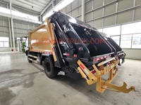 Camion compacteur de déchets et de ordures ISUZU 5-20 tonnes 4x2 diesel manuel avec boîte de vitesses
