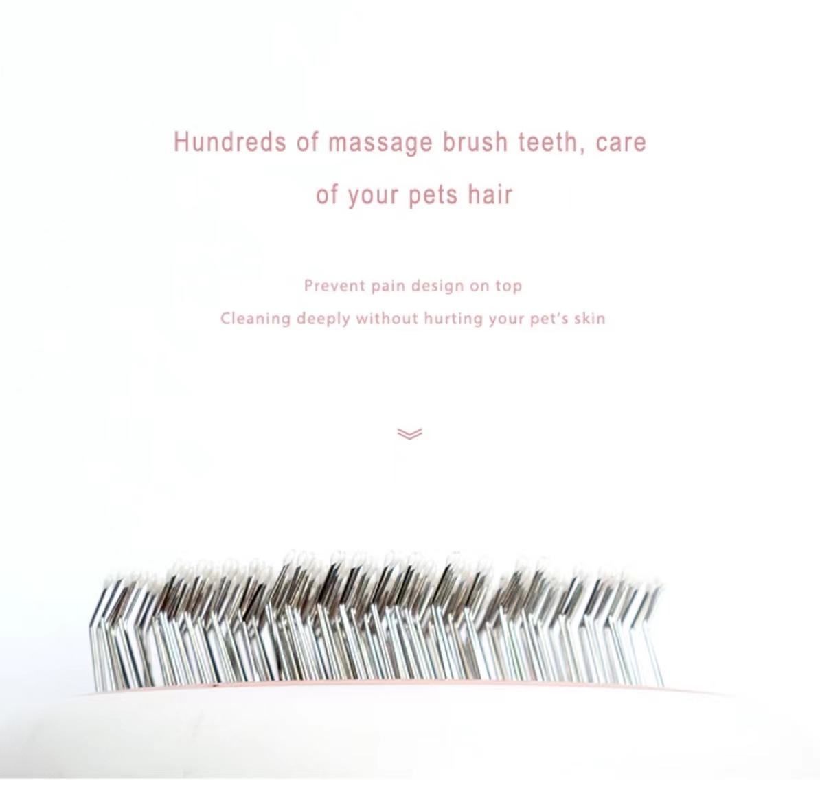 Wholesale Automatically Pet Dog Cat Grooming Brush Self Cleaning Remove Dog Hairs Pet Comb