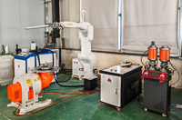 Sistema de Soldadura y Endurecimiento Láser Industrial con Brazo Robótico CNC, 2000W, 3000W, 6000W, para Reparación de Metales y Reforzamiento de Superficies