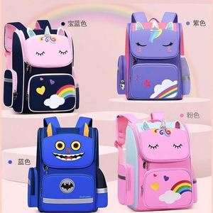 <b>Unicorn</b> Primary School Student's Schoolbag Boys Girls 1-6 Grade Large Capacity Children's Lightweight Cartoon <b>Backpack</b> - Product Image 5