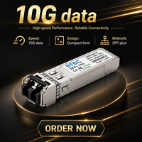 Émetteur-récepteur optique STBC 10G SFP+ LC Duplex EML 850nm-1550nm 0.3km-80km MMF/SMF avec diagnostic numérique et surveillance