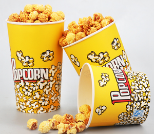 Papier jetable imprimé personnalisé de haute qualité écologique, seau de poulet frit, Popcorn, tasses - Product Image 6