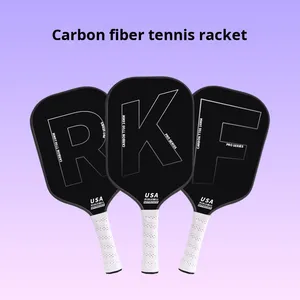 ไม้พายพิคเคิลบอลคาร์บอนไฟเบอร์ T700 รุ่น Burning Cool Front หนา 16 มม. วัสดุ 3K น้ำหนัก 220 กรัม ได้รับการรับรองมาตรฐาน สำหรับเล่นกลางแจ้ง มีสินค้าพร้อมส่ง - Product Image 2