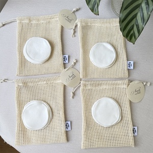 Pure Natural and Environmentally Friendly Cotton Soap <b>Bags</b> Biodegradable Drawstring Foam Soap <b>Net</b> <b>Bags</b> Can Be Reused - Product Image 2
