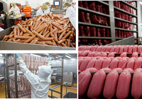 Machine à farcir les saucisses automatique industrielle multifonctionnelle en acier inoxydable SUS304 pour usage commercial