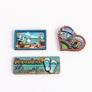 Imanes de Nevera Ecológicos con Forma Personalizada de Madera y Lámina de Vidrio 3D, Recuerdo Turístico de <span class=keywords><strong>Sevilla</strong></span>, Directo de Fábrica, Recuerdo de Viaje - Product Image 1