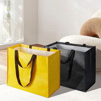 Sac fourre-tout personnalisé avec logo, en PP tissé, vente en gros, sac d'épicerie réutilisable écologique, fabricant pour salons professionnels, OEM