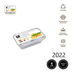 Convenient Disposable 14.5x12x4 cm Aluminum Foil <b>Box</b> Rectangle Shape with Foil Lid for <b>Takeaway</b> <b>Food</b> Storage - Product Image 2