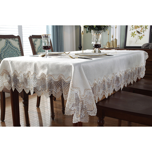 Hoa 100 Polyester khăn trải bàn thêu Nhu cầu cao cho nhà hàng số lượng lớn tùy chỉnh - Product Image 3