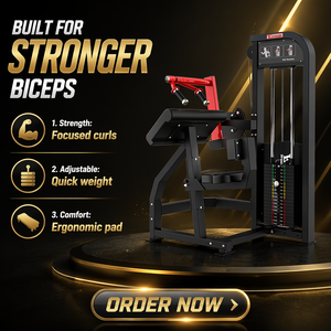 Macchina Commerciale per Bicipiti e Tricipiti, Attrezzatura per Allenamento Braccia a Doppia Funzione per Palestre e Centri Fitness - Product Image 3