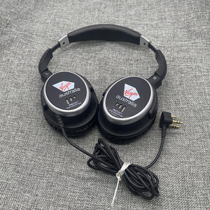 Casque de compagnie aérienne à bas prix filaire stéréo ANC Super Bass avec microphone PAX casque à trois broches casque de classe affaires pour <span class=keywords><strong>avion</strong></span> - Product Image 4