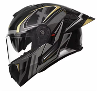 Super Offre de Septembre : Casque de Moto Intégral en ABS, Logo Personnalisé, Vente Directe Usine