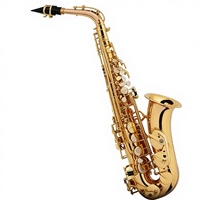 MEJUNTONG Gold Lacquered Brass BB Eb Tenor Saxophone XSH-95