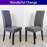 Housses de Chaise Amovibles pour Chaises de Salle à Manger