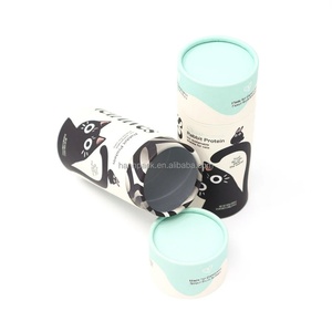 Recyclable Custom Design Cylinder <b>Round</b> <b>Box</b> Food Grade Paper Tube Packaging for Pet Treats Snack - Product Image 2