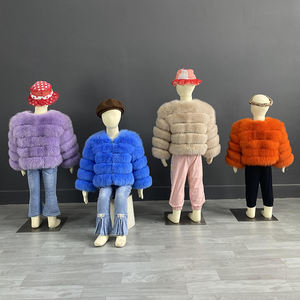 Nuovo stile neonata <span class=keywords><strong>giacca</strong></span> di <span class=keywords><strong>pelliccia</strong></span> di volpe naturale cappotto di <span class=keywords><strong>pelliccia</strong></span> per bambini pellicce calde in autunno e in inverno per i bambini di 2-11 anni - Product Image 3