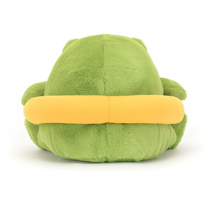 JC Stuffed Animal Soft Toy Ricky Rain Frog <strong>Rubber</strong> Ring Cute Plushies Amphibian Frog Stuffed Animal Plush <strong>Dolls</strong> For Birthday Gift - Product Image 3
