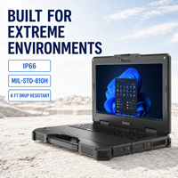 Nueva Estación de Trabajo Móvil Resistente Getac X600 Profesional, Laptop con Intel Core I5-11500HE, Windows 11 Pro, Almacenamiento SSD para Automoción