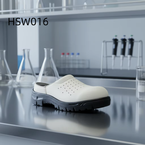 ZYF, Zoccoli <span class=keywords><strong>da</strong></span> Chef con Design a Cinturini Regolabili, Popolari nel Mercato del Qatar, Scarpe Protettive <span class=keywords><strong>da</strong></span> <span class=keywords><strong>Lavoro</strong></span> con Punta in Acciaio HSW016 - Product Image 4