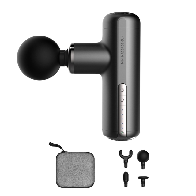 Mini Massage Gun Rechargeable Handheld Portable Brushless Fascia Muscle Massage Gun Vibration Body Deep Percussion Massager