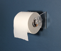 Support de papier toilette moderne en acrylique, lavable, de luxe, présentoir de rouleaux de papier, support de papier toilette de bureau, salle de bain