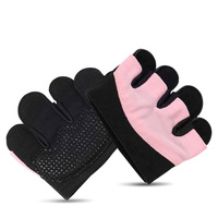 Gants de fitness personnalisés à demi-doigts pour femmes, en tissu antidérapant, respirant, légers, anti-callosités, pour la gym, le Pilates, le cyclisme et les sports
