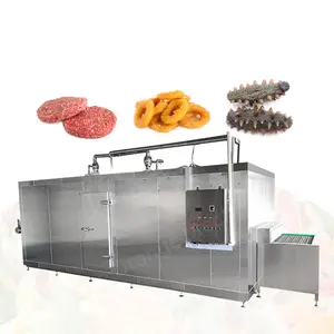 ORME Plate Freeze Liquid Nitrogen Strawberry Food Mango Puree Tunnel Shock Freezer Machine For Quick