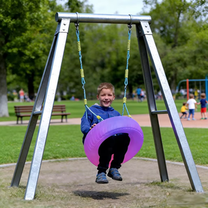 <span class=keywords><strong>Columpio</strong></span> Moderno para Niños con Control Remoto, Luces LED, Neumáticos Luminosos, Impermeable IP65, de PE, con Cambio de Color, para Exteriores, <span class=keywords><strong>Parque</strong></span> - Product Image 5