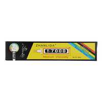 Zhanlida T7000 50ML Noir Contact Réparation Composants Adhésifs Colle pour Téléphone Portable Tablette Précision Applicateur Pointe pour la Construction